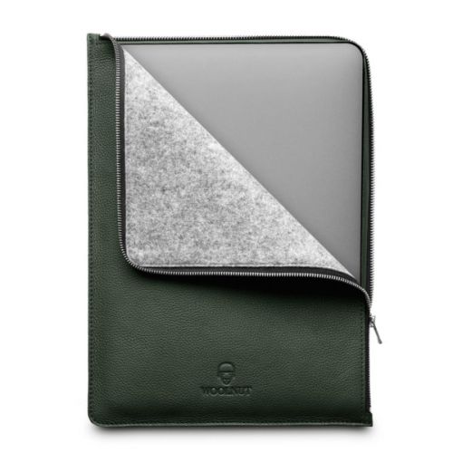 Woolnut MacBook Pro 16" nahast folio, roheline