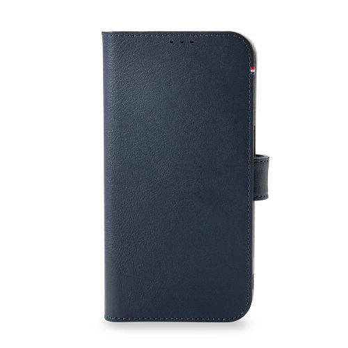 DECODED Detachable Wallet Case iPhone 13 Pro Max Leather Matte Navy