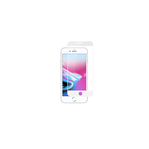Valge Klaar by EPICO 3D+ GLASS iPhone 6/6S/7/8 - white