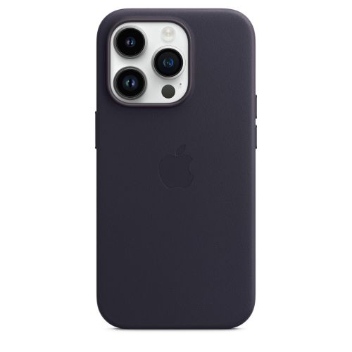 Apple iPhone 14 Pro Leather Case w/MagSafe Ink