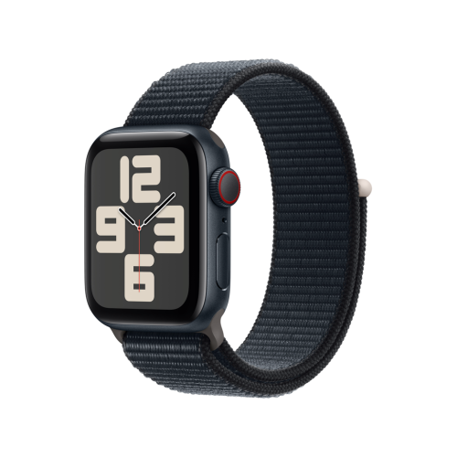 Apple Watch SE GPS + Cellular 40mm Midnight Aluminium Sport Loop Midnight