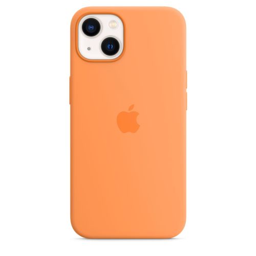 Apple iPhone 13 Silicone Case w/MagSafe Marigold