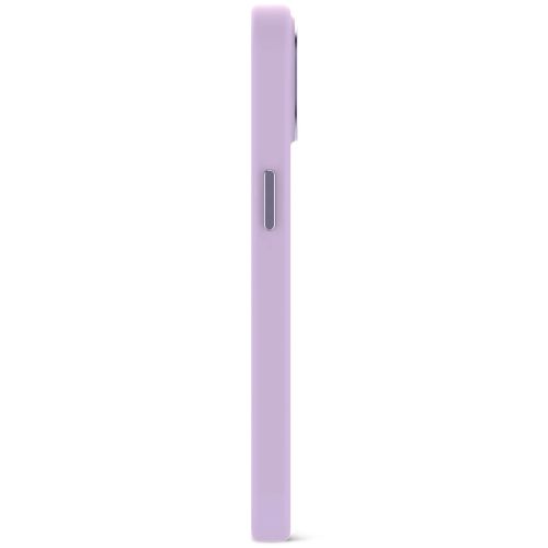 DECODED Silicone Backcover w/MagSafe for iPhone 15 Plus - Lavender