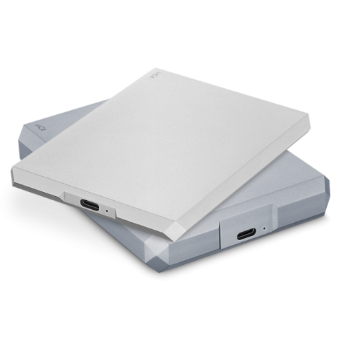 LACIE Mobile Portable HDD 2TB USB-C grey