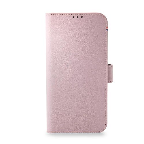 DECODED Detachable Wallet Case iPhone 13 Pro Max Leather Powder Pink