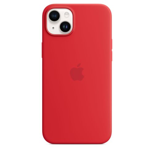 Apple iPhone 14 Plus Silicone Case w/MagSafe (PRODUCT)RED