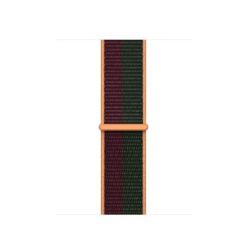 Apple Watch 41mm Sport Loop Dark Cherry/Forest Green