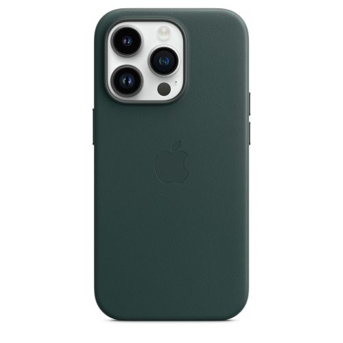 Apple iPhone 14 Pro Leather Case w/MagSafe Forest Green