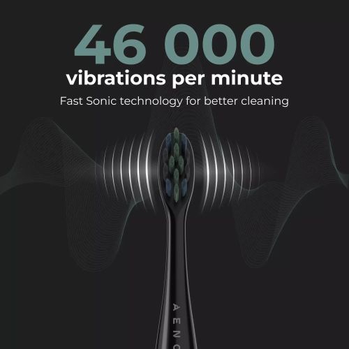 AENO Smart Sonic Electric Toothbrush DB1S - Black