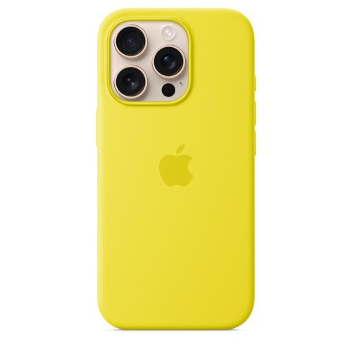 Apple iPhone 16 Pro Max Silicone Case w/ MagSafe - Star Fruit