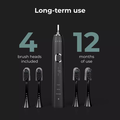 AENO Sonic Electric Toothbrush DB4 - Black