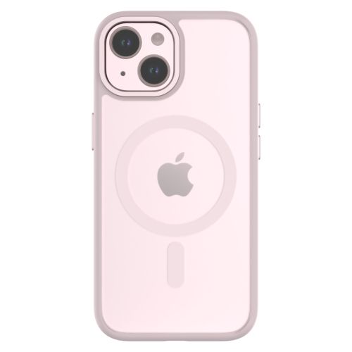 QDOS Hybrid Soft Case for iPhone 15 - Light Pink