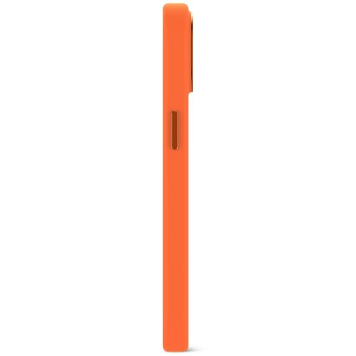 DECODED Silicone Backcover w/MagSafe for iPhone 15 - Apricot Crush