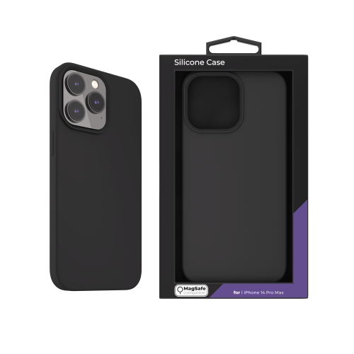 NEXT.ONE Silicone Case for iPhone 14 Pro Max - Black