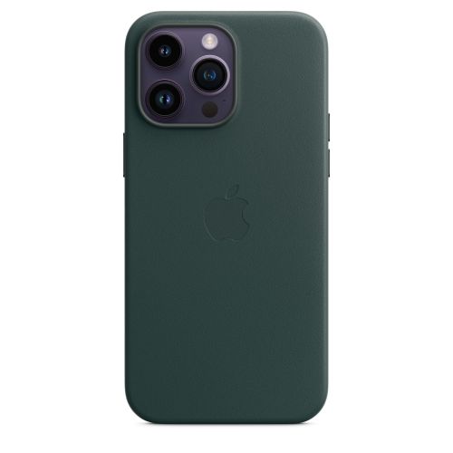 Apple iPhone 14 Pro Max Leather Case w/MagSafe Forest Green