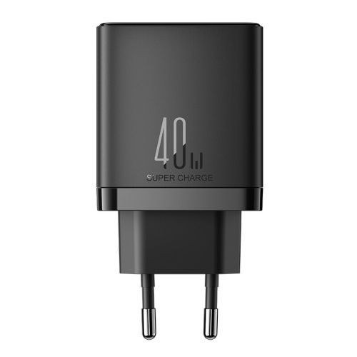 Joyroom Fast Charger 2x USB-C 40W - black