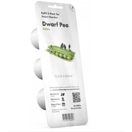 Click and Grow Smart Garden Refill 3-pack - Dwarf Pea