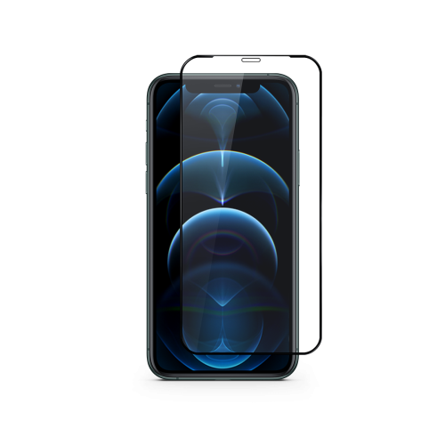 EPICO EDGE TO EDGE GLASS IM iPhone 12 / 12 Pro (6,1") - black