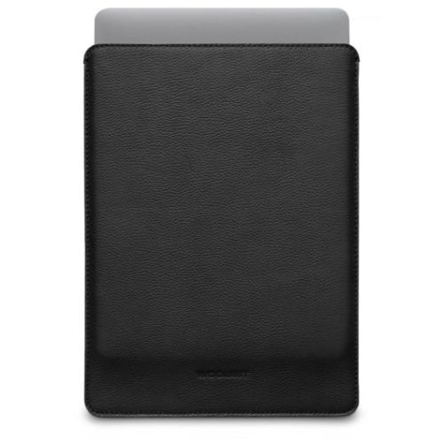 Woolnut Leather Sleeve for Macbook Pro 14" - Black 