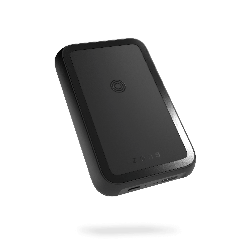 Zens Magnetic Single wireless powerbank with kickstand and receiver 