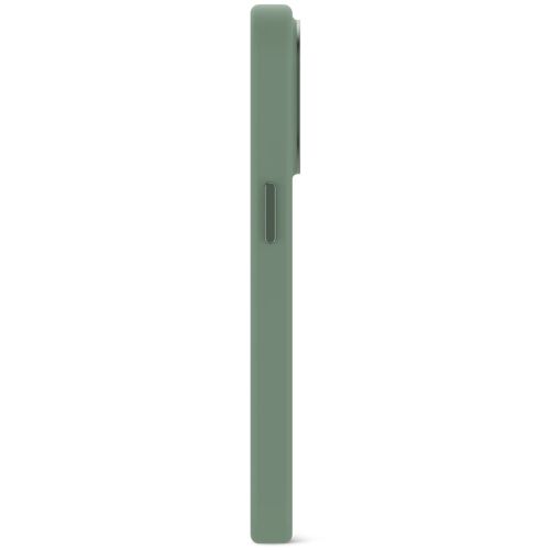 DECODED Silicone Backcover w/MagSafe for iPhone 15 Pro - Sage Leaf Green